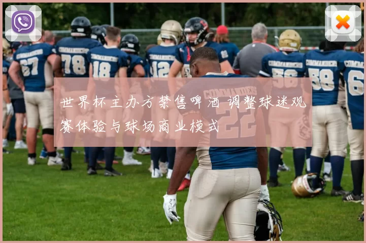 世界杯主办方禁售啤酒 调整球迷观赛体验与球场商业模式