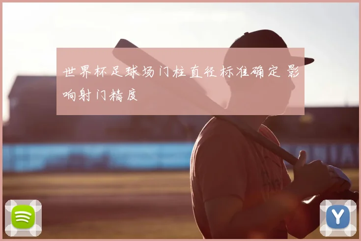 世界杯足球场门柱直径标准确定 影响射门精度